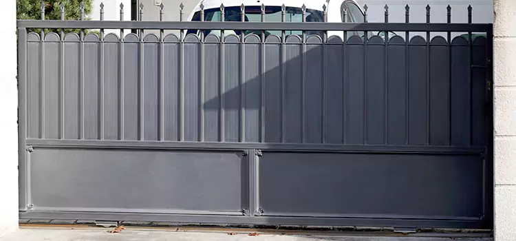 Metal Driveway Gate Installation Saginaw